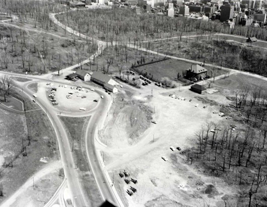 Le Mont-Royal en 1960