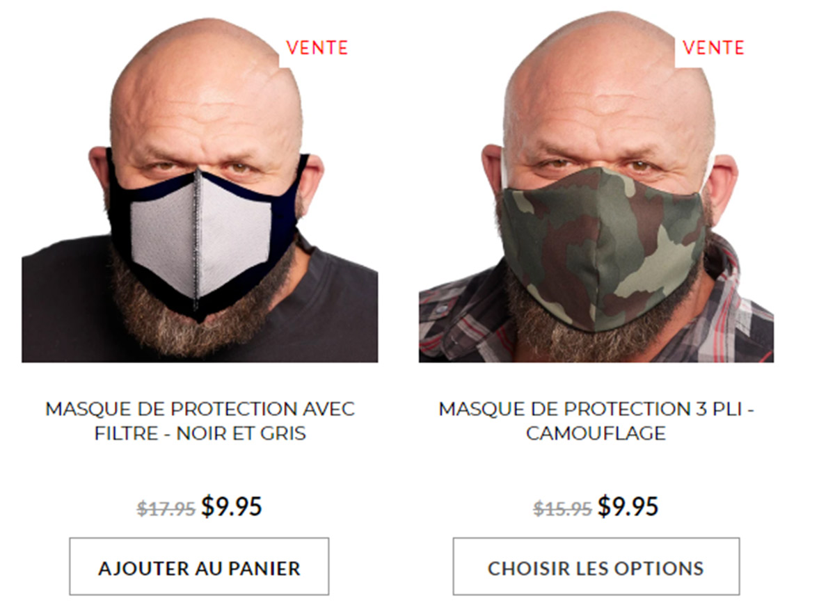 Où acheter des masques Covid-19 à Montréal ? - Boutique Protection